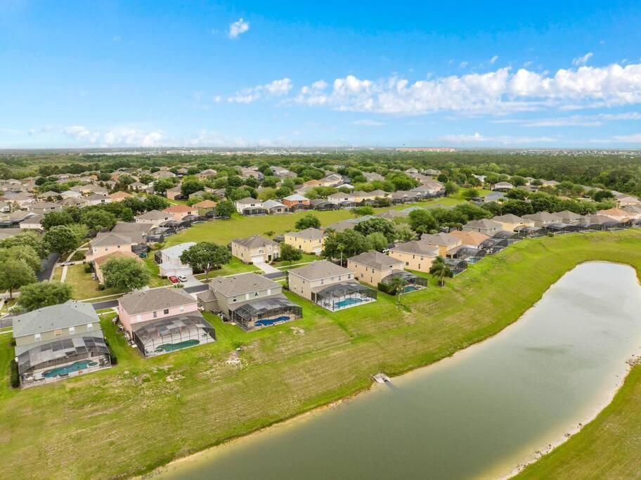 Lakeview W/8 Bedroom 5 Kingsuite 3 Miles To Disney Kissimmee Exterior photo