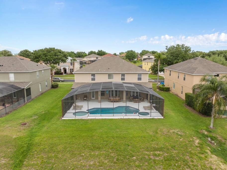 Lakeview W/8 Bedroom 5 Kingsuite 3 Miles To Disney Kissimmee Exterior photo
