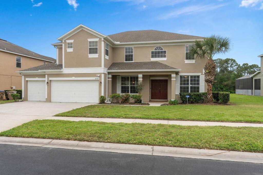 Lakeview W/8 Bedroom 5 Kingsuite 3 Miles To Disney Kissimmee Exterior photo