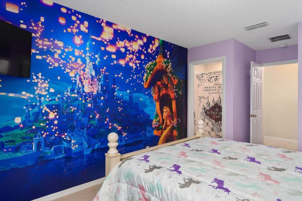 Lakeview W/8 Bedroom 5 Kingsuite 3 Miles To Disney Kissimmee Exterior photo